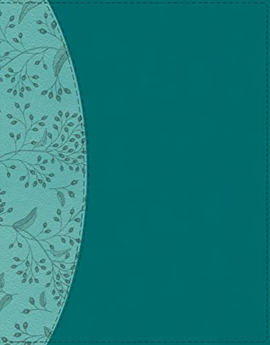 Niv, Beautiful Word Bible, Updated Edition, Peel/Stick Bible Tabs, Leathersoft, Teal, Red Letter, Comfort Print: 600+ Full-Color Illustrated Verses by Zondervan, Imitation Leather book cover