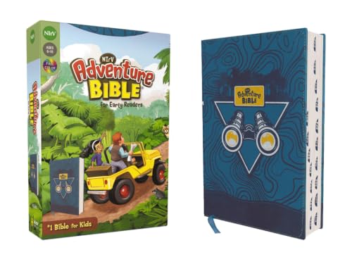 Nirv, Adventure Bible for Early Readers, Leathersoft, Blue, Full Color, Thumb Indexed Tabs by Lawrence O Richards, Imitation Leather book cover