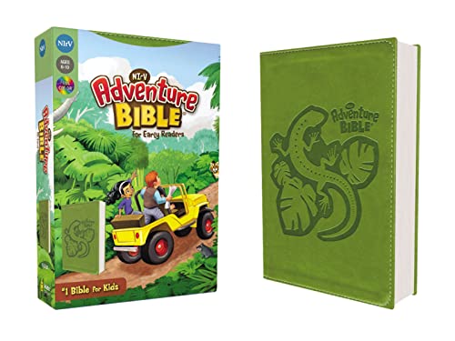 Adventure Bible for Early Readers-NIRV (Revised) by Lawrence O Richards, Imitation Leather book cover