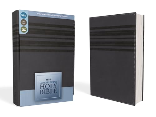 Large Print Bible-NIRV by Zondervan, Imitation Leather book cover