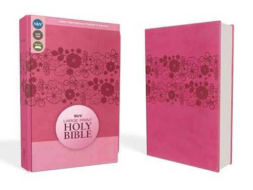 Large Print Bible-NIRV by Zondervan, Imitation Leather book cover