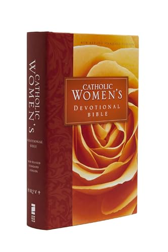 Catholic Women's Devotional Bible-NRSV by Ann Spangler, Hardcover book cover