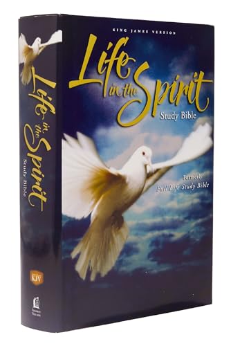 King James Life in the Spirit Study Bible: Formerly Full Life Study (Revised) by Thomas Nelson, Hardcover book cover