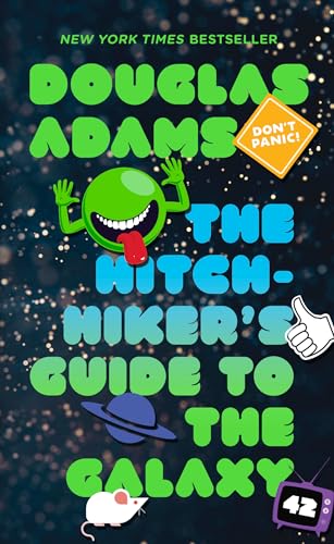 The Hitchhiker's Guide to the Galaxy by Douglas Adams, Mass Market Paperbound book cover