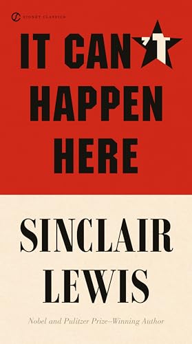 It Can't Happen Here by Sinclair Lewis — Mass Market Paperbound book cover