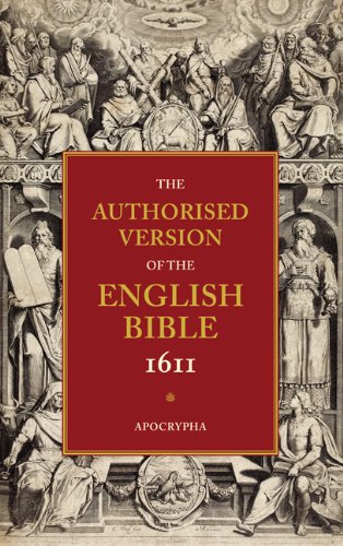 1611 Bible-KJV: Volume 4: Apocrypha by William Aldis Wright, Paperback book cover