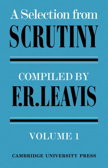 A Selection from Scrutiny 2 Volume Paperback Set book cover