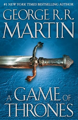 A Game of Thrones book cover