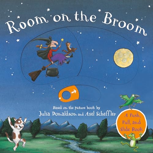 Room on the Broom Push-Pull-Slide by Julia Donaldson — Board Books book cover