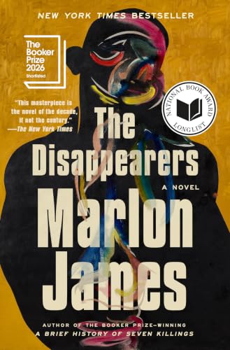 The Disappearers by Marlon James — Hardcover book cover