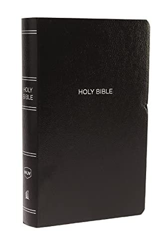 NKJV, Gift and Award Bible, Leather-Look, Black, Red Letter Edition by Thomas Nelson, Imitation Leather book cover