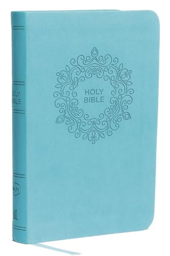NKJV, Value Thinline Bible, Compact, Imitation Leather, Blue, Red Letter Edition by Thomas Nelson, Imitation Leather book cover