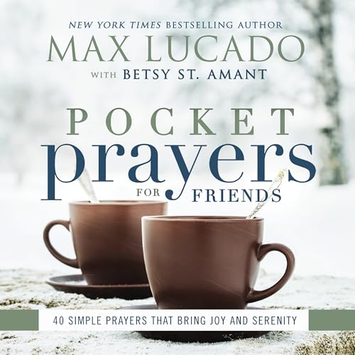 Pocket Prayers for Friends: 40 Simple Prayers That Bring Joy and Serenity - The Perfect Christian Friendship Gift with Devotional Prayers and Scriptur book cover