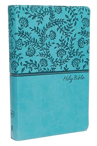 KJV, Deluxe Gift Bible, Imitation Leather, Green, Red Letter Edition by Thomas Nelson, Imitation Leather book cover