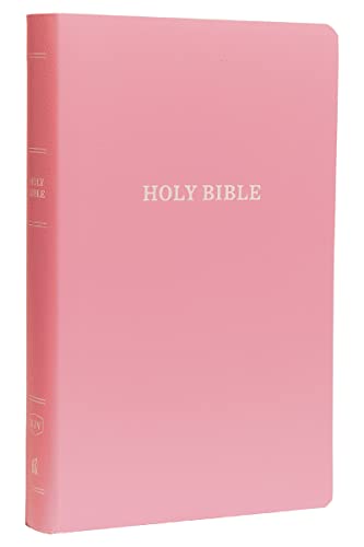 KJV, Gift and Award Bible, Imitation Leather, Pink, Red Letter Edition by Thomas Nelson, Imitation Leather book cover