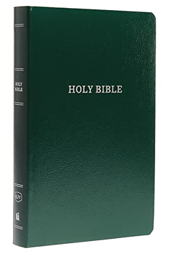 KJV, Gift and Award Bible, Imitation Leather, Green, Red Letter Edition by Thomas Nelson, Imitation Leather book cover