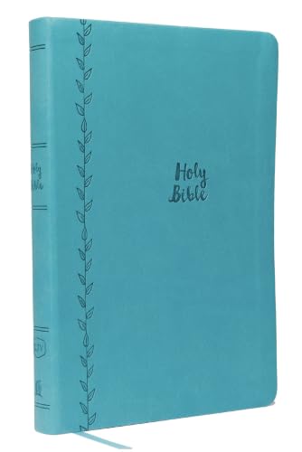 KJV, Value Thinline Bible, Compact, Imitation Leather, Blue, Red Letter Edition by Thomas Nelson, Imitation Leather book cover