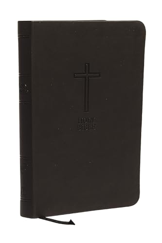 KJV, Value Thinline Bible, Compact, Imitation Leather, Black, Red Letter Edition by Thomas Nelson, Imitation Leather book cover