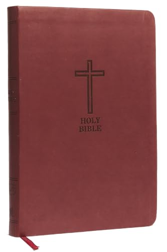 KJV, Thinline Bible, Large Print, Imitation Leather, Red Letter Edition by Thomas Nelson, Imitation Leather book cover