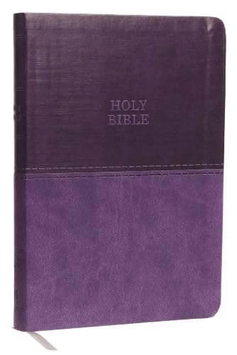 KJV, Thinline Bible, Large Print, Imitation Leather, Red Letter Edition by Thomas Nelson, Imitation Leather book cover