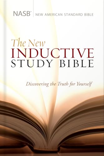 New Inductive Study Bible-NASB by Precept Ministries International, Hardcover book cover
