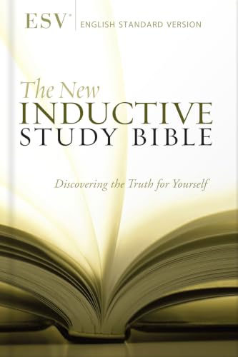 New Inductive Study Bible-ESV by Precept Ministries International, Hardcover book cover