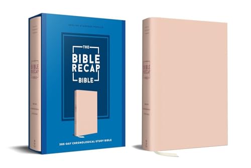 The Bible Recap 365-Day Chronological Study Bible: English Standard Version--Imitation Leather, Pink by Tara-Leigh Cobble, Imitation Leather book cover