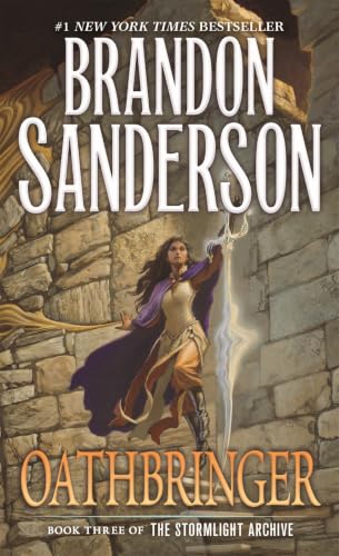 Oathbringer: Book Three of the Stormlight Archive by Brandon Sanderson — Mass Market Paperbound book cover