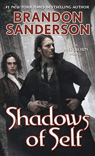 Shadows of Self by Brandon Sanderson, Mass Market Paperbound book cover