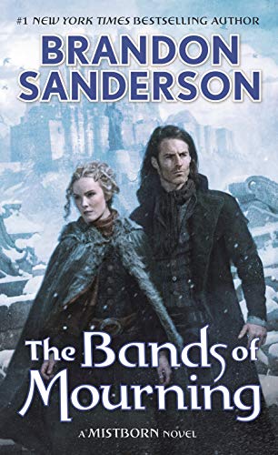 The Bands of Mourning by Brandon Sanderson, Mass Market Paperbound book cover