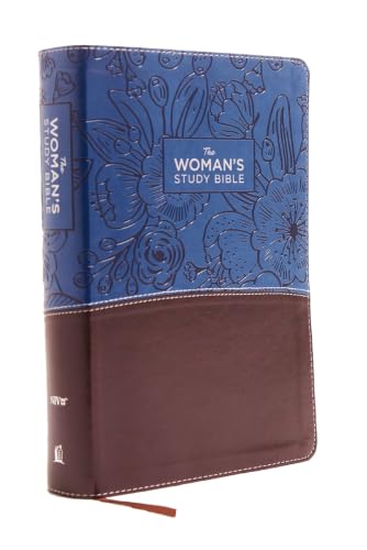 NIV, the Woman's Study Bible, Imitation Leather, Blue/Brown, Full-Color: Receiving God's Truth for Balance, Hope, and Transformation by Dorothy Kelley Patterson, Imitation Leather book cover