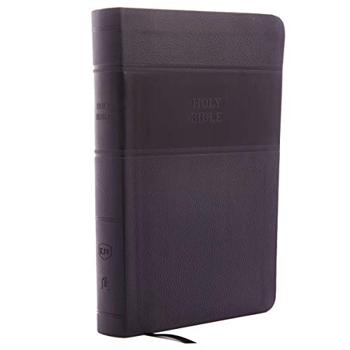 KJV, Reference Bible, Personal Size Giant Print, Imitation Leather, Black, Red Letter Edition by Thomas Nelson, Imitation Leather book cover