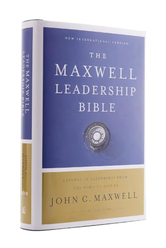 Niv, Maxwell Leadership Bible, 3rd Edition, Hardcover, Comfort Print by John C Maxwell, Hardcover book cover