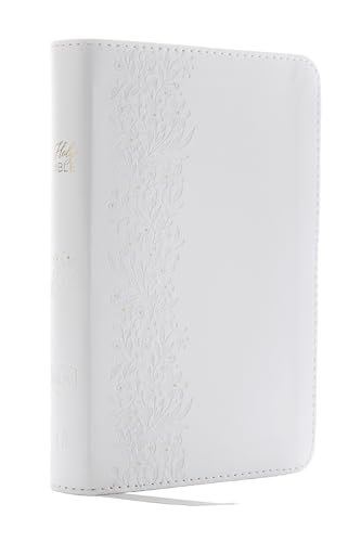 Nkjv, Bride's Bible, Leathersoft, White, Red Letter Edition, Comfort Print by Thomas Nelson, Imitation Leather book cover
