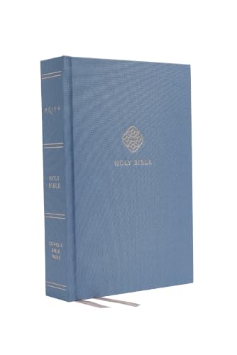 Nrsv, Catholic Bible, Journal Edition, Cloth Over Board, Blue, Comfort Print: Holy Bible by Catholic Bible Press, Hardcover book cover