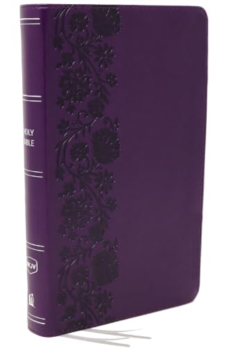 Nkjv, Reference Bible, Personal Size Large Print, Leathersoft, Purple, Red Letter Edition, Comfort Print: Holy Bible, New King James Version by Thomas Nelson, Imitation Leather book cover