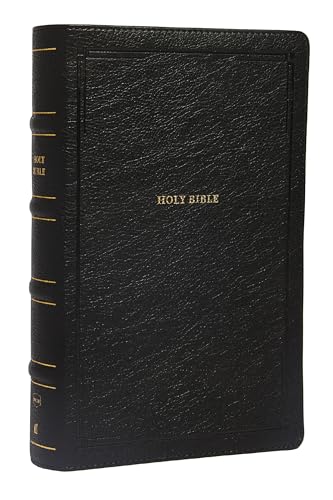 Nkjv, Reference Bible, Personal Size Large Print, Leathersoft, Black, Red Letter Edition, Comfort Print: Holy Bible, New King James Version by Thomas Nelson, Imitation Leather book cover