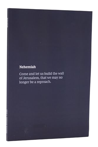 NKJV Bible Journal - Nehemiah: Holy Bible, New King James Version by Sewn Smyth, Paperback book cover