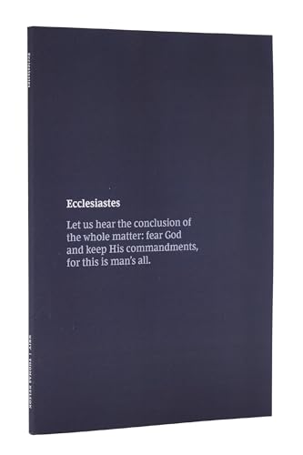 NKJV Scripture Journal - Ecclesiastes: Holy Bible, New King James Version by Thomas Nelson Publishers, Paperback book cover