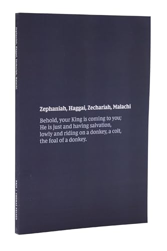 NKJV Bible Journal - Zephaniah, Haggai, Zechariah, Malachi: Holy Bible, New King James Version by Thomas Nelson Publishers, Paperback book cover