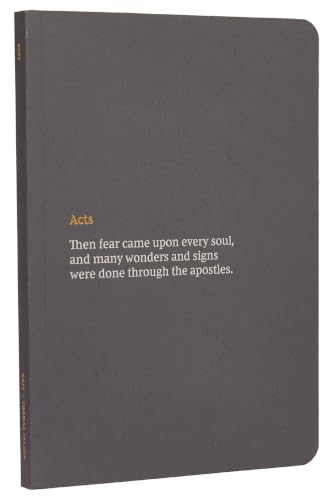 NKJV Scripture Journal - Acts: Holy Bible, New King James Version by Sewn Smyth, Paperback book cover