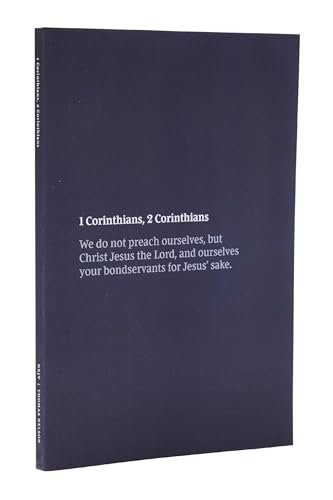 NKJV Scripture Journal - 1-2 Corinthians: Holy Bible, New King James Version by Thomas Nelson Publishers, Paperback book cover