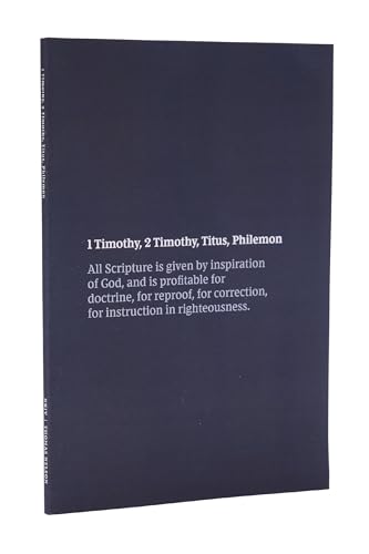 NKJV Scripture Journal - 1-2 Timothy, Titus, Philemon: Holy Bible, New King James Version by Sewn Smyth, Paperback book cover
