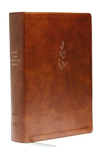 Young Women Love God Greatly Bible: A Soap Method Study Bible (Net, Brown Leathersoft, Comfort Print) by Love God Greatly, Imitation Leather book cover