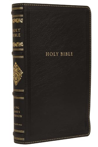 Kjv, Sovereign Collection Bible, Personal Size, Leathersoft, Black, Red Letter Edition, Comfort Print: Holy Bible, King James Version by Thomas Nelson, Imitation Leather book cover