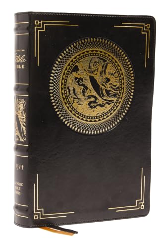 Nrsvce, Illustrated Catholic Bible, Leathersoft, Comfort Print: Holy Bible by Catholic Bible Press, Imitation Leather book cover
