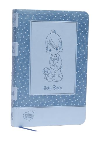 Icb, Precious Moments Bible, Blue Leathersoft: International Children's Bible - For Kids Ages 6 to 12 by Thomas Nelson, Imitation Leather book cover