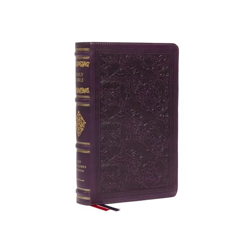 Nkjv, Personal Size Reference Bible, Sovereign Collection, Leathersoft, Purple, Red Letter, Comfort Print: Holy Bible, New King James Version by Thomas Nelson, Imitation Leather book cover