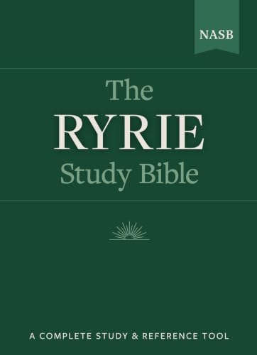 Ryrie Study Bible-NASB by Charles C Ryrie, Hardcover book cover