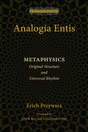 Analogia Entis: Metaphysics: Original Structure and Universal Rhythm book cover